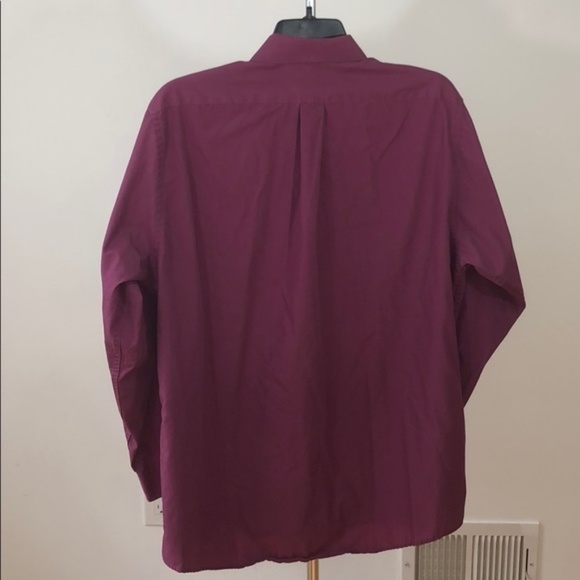 Men's Van Heusen Wrinkle Free Poplin Dress Shirt - Picture 5 of 12